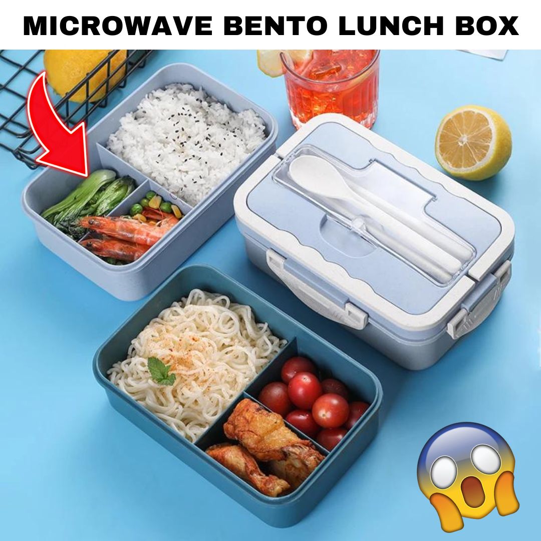 Microwave-Safe Bento Lunch Box